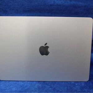 Apple Silver MacBook Laptop with Sleek Design and Iconic Logo